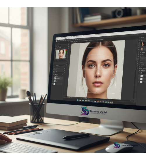 Expert Face Retouching Service - Professional Service - Samrand Digital