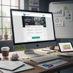 High-Converting Landing Page Design