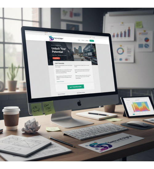 High-Converting Landing Page Design - Professional Service - Samrand Digital