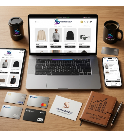 Premium Fully-Featured E-Commerce Website Build - Professional Service - Samrand Digital